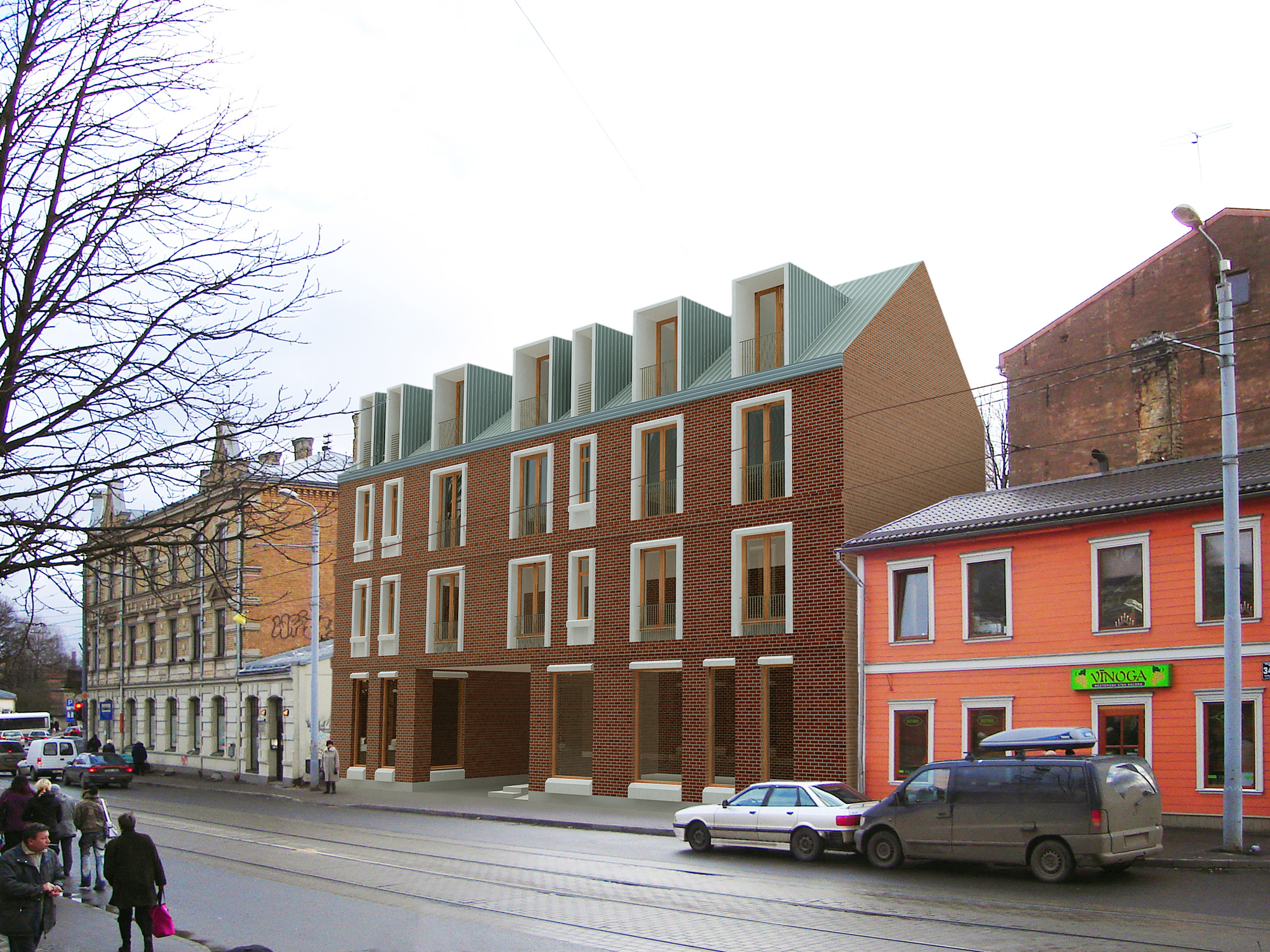 Apartment Building on Nometņu Street